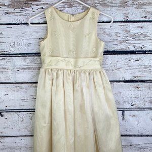 Tisket-A-Tasket Girl's 10 Formal Dress Yellow
